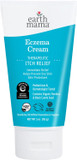 Earth Mama Eczema Cream | Therapeutic Itch Relief Moisturizer Lotion For Itchy Rashes, Bug Bites, Poison Oak, Ivy & Sumac | Steroid-Free Skincare, No Artificial Preservatives Or Fragrance, 3-Oz Tube