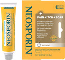 Neosporin First Aid Antibiotic Pain-Relieving, Anti-Itch, & Scar Ointment With Neomycin, Bacitracin Zinc, Pramoxine Hcl & Polymyxin B, For Minor Cuts, Scrapes & Burns, 1 Oz