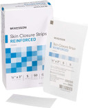 McKesson Skin Closure Strips, Sterile, Reinforced, 1/8 in x 3 in, 200 Count