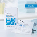 McKesson Skin Closure Strips, Sterile, Reinforced, 1/8 in x 3 in, 200 Count