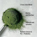 Organic Traditions Supergreens With Turmeric | Pineapple Coconut Flavored Organic Greens Powder | 200G / 7Oz Bag