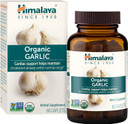 Himalaya Organic Garlic, For Total Heart Health, Cholesterol And Immune Support, 1,400 Mg, 60 Caplets, 15 Day Supply60 Count (Pack Of 1)