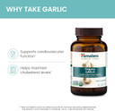 Himalaya Organic Garlic, For Total Heart Health, Cholesterol And Immune Support, 1,400 Mg, 60 Caplets, 15 Day Supply60 Count (Pack Of 1)