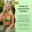 Bloom Nutrition Super Greens Powder Stocking Stuffer Smoothie Mix, 15 Stick Packs - Probiotics For Digestive Health & Bloating Relief For Women, Organic Superfoods For Gut Health (Berry)15 Servings (Pack Of 1)
