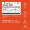 Dr Amen Brainmd Happy Saffron Plus - 90 Capsules - With Saffron Flower Extract, Curcumin & Zinc - Vegan, Gluten Free - 30 Servings