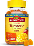 Nature Made Turmeric Curcumin 250Mg Per Serving, Dietary Supplement For Antioxidant Support, 60 Gummies, 30 Day Supply