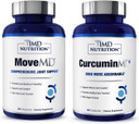 1Md Nutrition Movemd & Curcuminmd Plus Bundle | Doctor Formulated With Collagen, Turmeric Curcumin And Boswellia Serrata | Joint Health Supplement