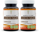 Secrets Of The Tribe Lemon Balm 60 Capsules(2 Pcs.), 1000 Mg, Lemon Balm (Melissa Officinalis) Dried Leaf (2X60 Capsules)