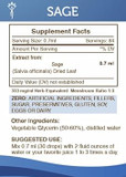 Secrets Of The Tribe Sage Liquid Extract Alcohol-Free Tincture, Sage (Salvia Officinalis) Dried Leaf (2 Fl Oz)2.00 Fl Oz (Pack Of 1)