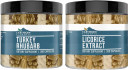 Earthborn Elements Turkey Rhubarb & Licorice Extract Capsules Bundle (200 Capsules), Pure & Undiluted, No Additives