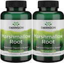 Swanson Marshmallow Root Healthy Supports Respiratory Function Digestive Support 500 Milligrams 90 Capsules (2 Pack)