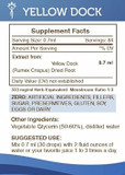 Secrets Of The Tribe Yellow Dock Alcohol-Free Liquid Extract, Yellow Dock (Rumex Crispus) Dried Root Tincture Supplement (2 Fl Oz)