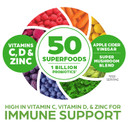 Greens Powder + Superfoods Immune Support, Orgain Organic Immunity Up! Powder, Honeycrisp Apple - Vitamin D, Vitamin C, Zinc, Apple Cider Vinegar, Probiotics, Ashwagandha & Reishi Mushrooms - 0.62Lb