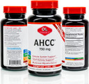 Olympian Labs Premium Ahcc Supplement 750Mg Of Ahcc Per Capsule  Supports Immune Health, Liver Function, And Natural Killer Cell Activity- 30 Capsules30 Count (Pack Of 1)