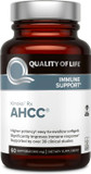 Premium Ahcc Immune Support Supplement - Most Bioavaliable Ahcc - Natural Mushroom Extract - Quality Of Life Ahcc Kinoko Rx