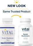 Vital Nutrients - Reishi Mushroom Extract - Supports Healthy Immune Function - 60 Vegetarian Capsules per Bottle - 500 mg