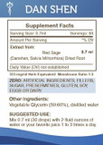 Secrets Of The Tribe Dan Shen Tincture Alcohol-Free Extract, Red Sage (Danshen, Salvia Miltiorrhiza) Dried Root Tincture Supplement (2 Fl Oz)