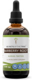 Secrets Of The Tribe Barberry Root Alcohol Tincture Extract, Barberry (Berberis Vulgaris) Dried Root Bark Tincture Supplement (4 Fl Oz)4.00 Fl Oz (Pack Of 1)
