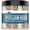 Earthborn Elements Psyllium Husk And Yacon Root Bundle, 200 Capsules, Pure & Undiluted, No Additives