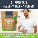 Viva Naturals Organic Psyllium Husk Powder (1.5 Lbs) - Easy Mixing Fiber Supplement, Finely Ground & Non-Gmo Powder For Promoting Regularity