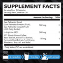 Saw Palmetto For Men With L Arginine Supplement | Potent Hair Health And Maximum Male Boost | L-Arginine Saw Palmetto Supplement With S7 Plant-Based Ingredients For Stamina & Endurance | 60 Male Pills