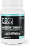 Utiva Prostate Health Supplement For Men - Natural Formula For Prostate Function And Urine Flow - Beta-Sitosterol And Saw Palmetto Prostate Supplement - Made In Canada, 90 Softgels
