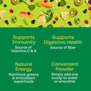 Amazing Grass Greens Blend Superfood: Super Greens Powder Smoothie Mix With Organic Spirulina, Alfalfa, Beet Root Powder, Digestive Enzymes & Probiotics, Original, 100 Servings (Packaging May Vary)100 Servings (Pack Of 1)