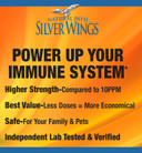 Natural Path Silver Wings Colloidal Silver 50Ppm (250Mcg) Immune Support Supplement 2 Fl. Oz. Spray