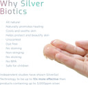 Silver Biotics Colloidal Nano Silversol Ago 20 Ppm Healing & Soothing Gel | Great For Healing Skin From Scars, Burns, Wounds, Blemishes & More | 4 Oz (Pack Of 2)
