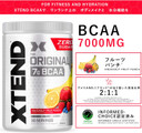 Xtend Original Bcaa Powder Knockout Fruit Punch | Sugar Free Post Workout Muscle Recovery Drink With Amino Acids | 7G Bcaas For Men & Women | 30 Servings