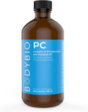 Bodybio Brain Supplement 8 Oz - Pure Phospholipid Complex For Healthy Aging | Nootropics Booster | Enhance Focus, Memory, Cellular Repair Phosphatidylcholine For Increased Bioavailability