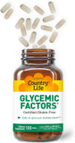 Country Life Glycemic Factors, 100 Tablets, Certified Gluten Free, Certified Vegan