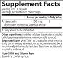 Doctor's Best Artemisinin, Non-GMO, Vegan, Gluten Free, 90 Veggie Caps