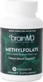 Dr Amen Brainmd Methylfolate - 30 Capsules - Potent Mood Support - Gluten Free - 30 Servings