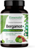Emerald Labs Bergamot+ - Supports Metabolism & Heart Health With Bergamot, Pomegranate, Amla & Camu Camu - Gluten-Free & Vegan - 60 Vegetable Capsules (30 Servings)