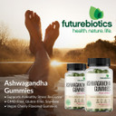 Futurebiotics Ashwagandha Gummies Stress & Mood Support - Non-Gmo, 120 Vegan Cherry Flavored Gummies120 Count (Pack Of 1)