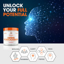 Genius Consciousness, Super Nootropic Brain Supplement Powder, Watermelon - Boost Focus, Cognitive Function, Concentration & Memory Booster - Alpha Gpc & Lions Mane Mushroom For Neuro Energy & Iq