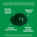 Goli Supergreen Vitamin Gummy - 60 Count - Essential Vitamins And Minerals - Plant-Based, Vegan, Gluten-Free & Gelatin Free - Health From Within, Pack Of 1