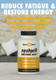 Health Direct - Restorit A+ Clinical-Strength - Stress Management & Fatigue Relief - Immune System Support For Women  112 Capsules