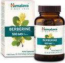 Himalaya Berberine 500 Mg Capsule, 1 Month Supply, 2 Capsules Daily, Berberine Hcl From Indian Barberry Root, Vegan, Gluten Free, Herbal Supplement, 60 Capsules