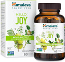 Himalaya Hello Joy Herbal Supplement, With Ashwagandha , Amla, Bacopa, Holy Basil/Tulsi, Positive Outlook, Supports Motivation, Stress Relief, Balanced Cortisol, Non-Gmo, Vegan, 60 Capsules