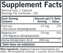 Kirkman - Alpha-Ketoglutaric Acid 300 Mg - 100 Capsules - Supports Metabolism - Helps Maintain Strong Bones - Hypoallergenic