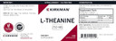 Kirkman  L-Theanine 250 Mg - Hypoallergenic  100 Vegetarian Capsules  Gluten Free  Casein Free  Amino Acid