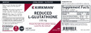 Kirkman Reduced L-Glutathione 100 Mg - Hypoallergenic | 100 Vegetarian Capsules | Antioxidant