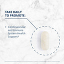 Metagenics Supergarlic 6000, Concentrated Garlic Supplement, 6000 Mcg Allicin Per Tablet To Help Support Healthy Triglycerides - 90 Count