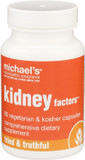 Michael'S Health Naturopathic Programs Kidney Factors - 60 Vegetarian Tablets - Nutrients For Kidney Function - Gluten Free, Kosher - 20 Servings60 Tablets