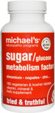 Michael'S Health Naturopathic Programs Sugar Metabolism Factors - 180 Vegetarian Tablets - Nutrients To Support The Production Of Insulin - Vegetarian, Gluten Free, Kosher - 30 Servings180