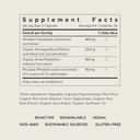 Moon Juice Superyou Natural Calming Supplement & Daily Mood Support - 250Mg Ashwagandha, 150Mg Rhodiola, 450Mg Shatavari & 150Mg Amla - Organically Grown, Vegan, Non-Gmo (60 Capsules) (Bottle)