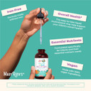 Multivitamin & Multimineral For Infants By Maryruth'S | Usda Organic | Sugar Free | Liquid Vitamins For Babies 6-12 Months | Immune Support & Overall Wellness | Vegan | Non-Gmo | 2 Fl Oz