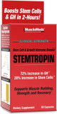 Musclemeds Stemtropin Stem Cell & Growth Factor Booster, Natural Supplement For Performance Enhancement & Anti-Aging, Muscle Building And Recovery, 60 Veggie Capsules